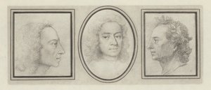 Alexander Pope (litho) av English School