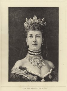 Alexandra, prinsesse av Wales av English School