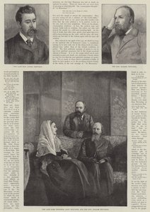 Alfred, Baron Tennyson, poetprisvinner (gravering) av English School