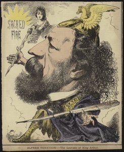 Alfred Tennyson - prisvinneren til kong Arthur