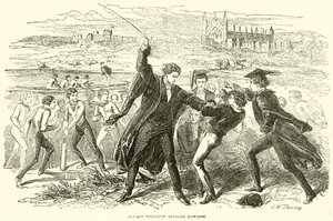 Alfred Wharton angriper Dawlish av English School