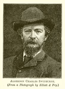 Algernon Charles Swinburne av English School