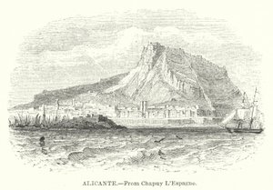 Alicante (gravering) av English School