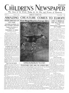Amazing Creature Comes to Europe, forsiden av 