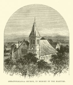 Ambatonakanga kirke, til minne om martyrene av English School