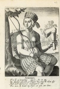 America Painted to the Life: The True History of the Spaniards Proceedings in the Conquests of the Indians, av Sir Ferdinando Gorges og andre av English School