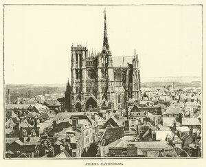 Amiens katedral (gravering) av English School