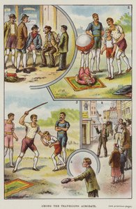 Blant de reisende akrobatene av English School