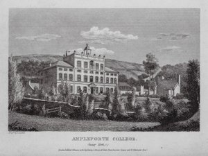 Ampleforth College, nær York (gravering) av English School
