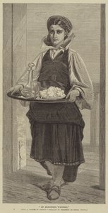 En aragonesisk servitør (gravering) av English School