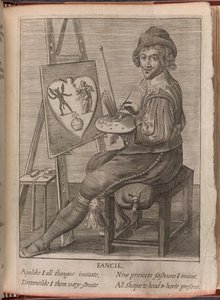 En kunstner, illustrasjon fra 