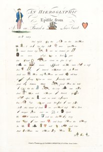 Et hieroglyfisk brev av English School
