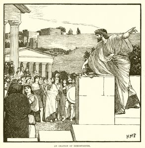 En tale av Demosthenes av English School