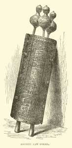 Ancient Law Scroll av English School