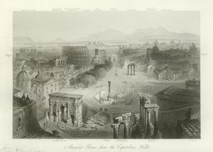 Antikkens Roma fra Capitoline Hills