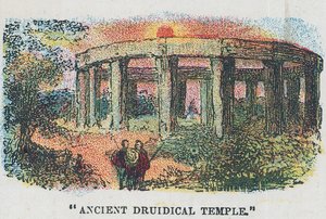 Gammelt druidisk tempel av English School
