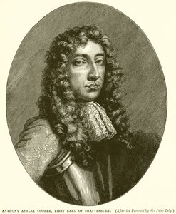 Anthony Ashley Cooper, første jarl av Shaftesbury av English School