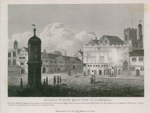 Gammel nordøstutsikt over Cornhill av English School