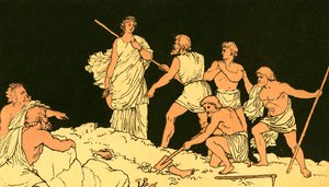 Antigone og kroppen til Polynices av English School