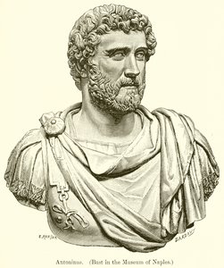 Antoninus. (Byste i museet i Napoli)