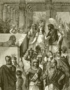 Antony og Cleopatra i Egypt av English School