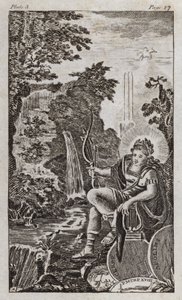 Apollo (gravering) av English School