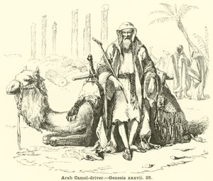 Arabisk kamelfører, Genesis, xxxvii, 25 av English School