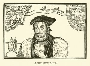Erkebiskop Laud (gravering) av English School