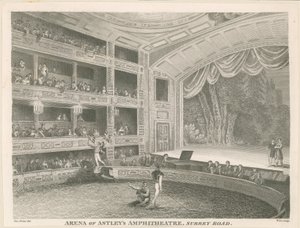 Arena of Astleys Amphitheatre, Surrey Road av English School