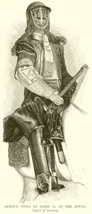 Rustning båret av James II på Boyne
