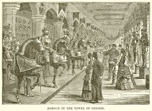 Rustning i Tower of London av English School
