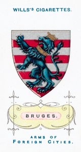 Arms of Bruges (chromolitho) av English School