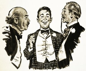 Arnold Bennett: en scene fra The Card av English School