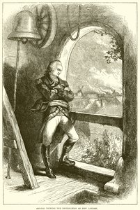 Arnold ser på ødeleggelsen av New London av English School