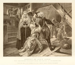 Arrestasjon av Alice Lisle av English School