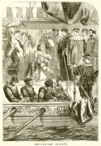 Arrestasjon av Anne Boleyn av English School
