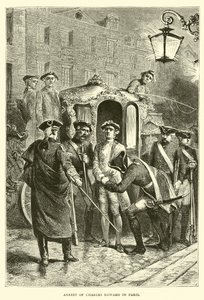 Arrestasjon av Charles Edward i Paris av English School