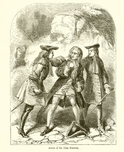 Arrestasjon av Sir John Fenwick av English School