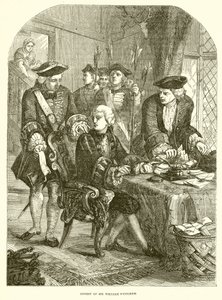 Arrestasjon av Sir William Wyndham av English School