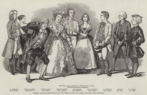 Artisters amatørforestilling av "The Heir-at-Law", St James