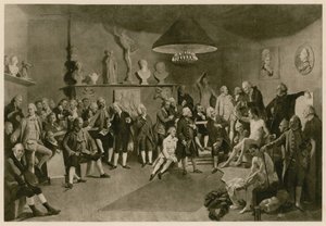 Kunstnere møtes for å tegne nakenbilder av English School