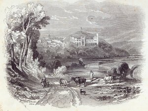Arundel Castle and Town, fra 