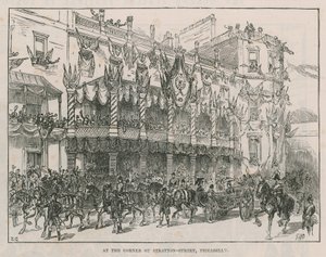 An der Ecke der Stratton Street von English School