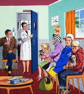 Hos veterinærene av English School