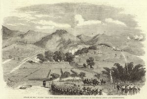 Angrep på Braves nær White Cloud Mountain av English School