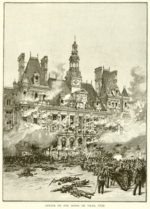 Angrep på Hotel de Ville, 1830 av English School