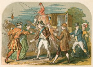 Attentatforsøk på George III av Margaret Nicholson av English School