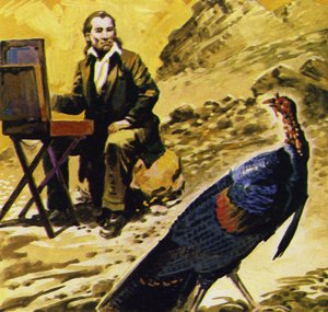 Audubon viet livet sitt til å male fuglene i Amerika av English School