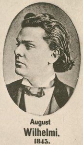 August Wilhelmi (gravyr) av English School