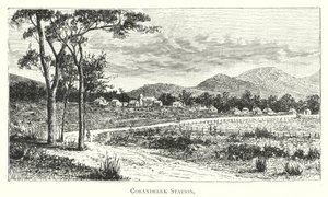 Australia: Coranderrk Station (gravering) av English School